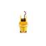 Rubbermaid Wavebrake Down-Press Bucket and Wringer 7577-88, Yellow